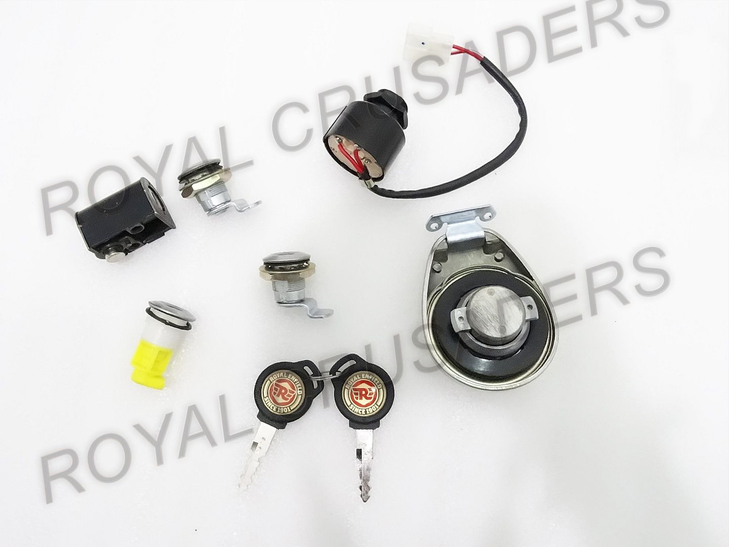 royal enfield original lock set price