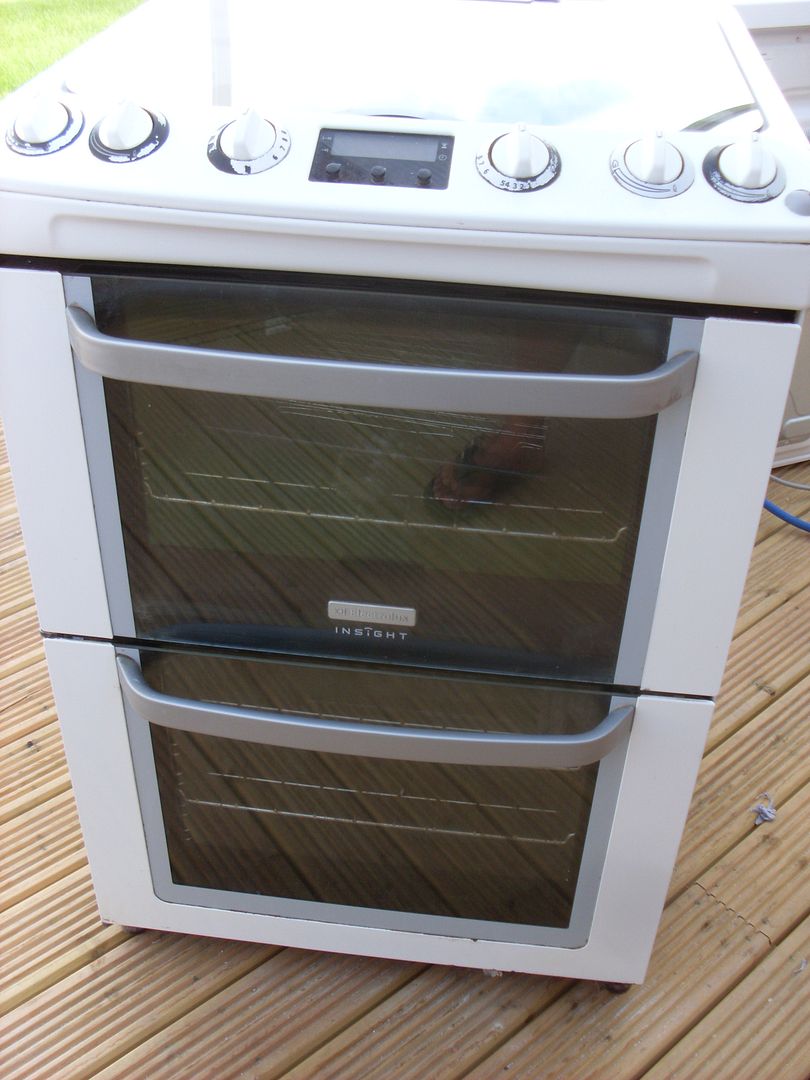 Electrolux Insight EKG6046WN Double Oven & Gas Cooker Freestanding