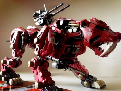  Zoids - Sabre Tiger Air Brush Painted Build 