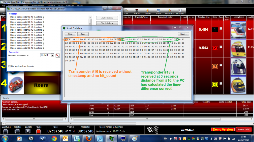 amb transponder protocol