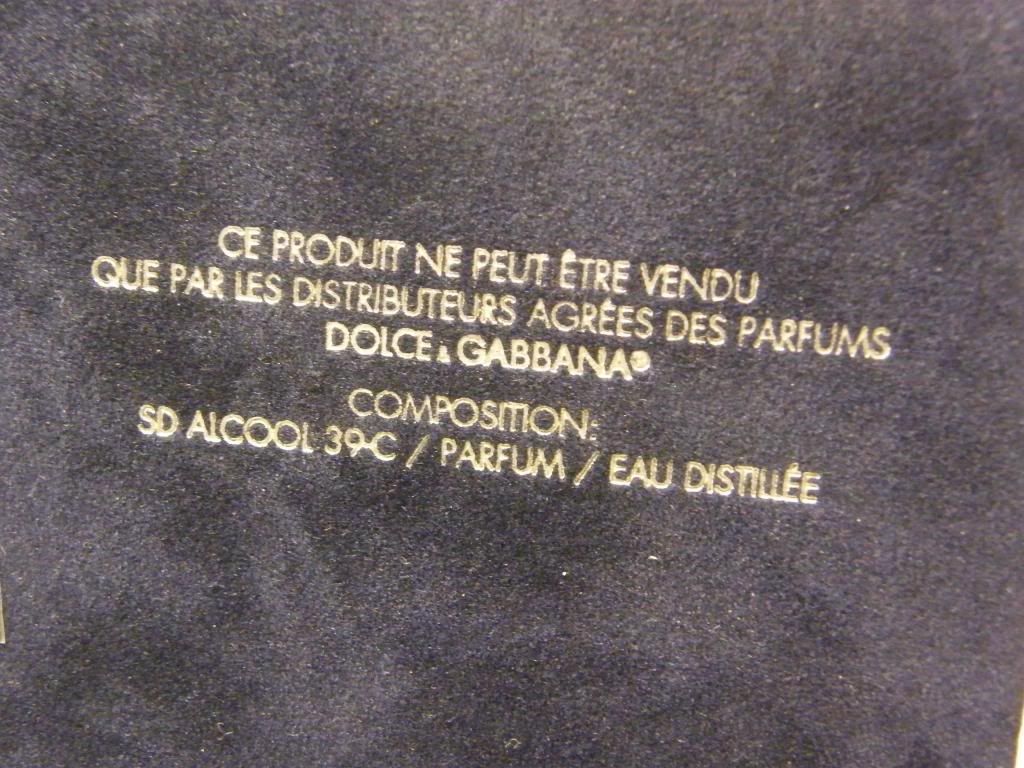 dolce and gabbana batch code