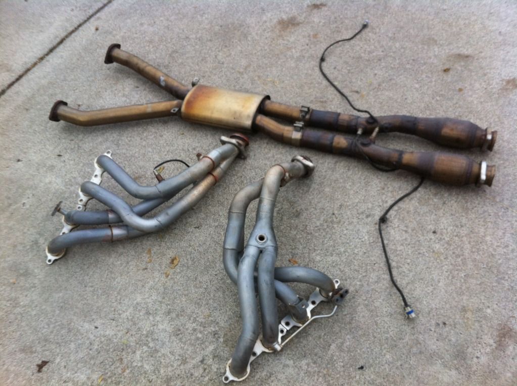 FS C5 Bassani Long tube headers & Borla X PIPE CorvetteForum