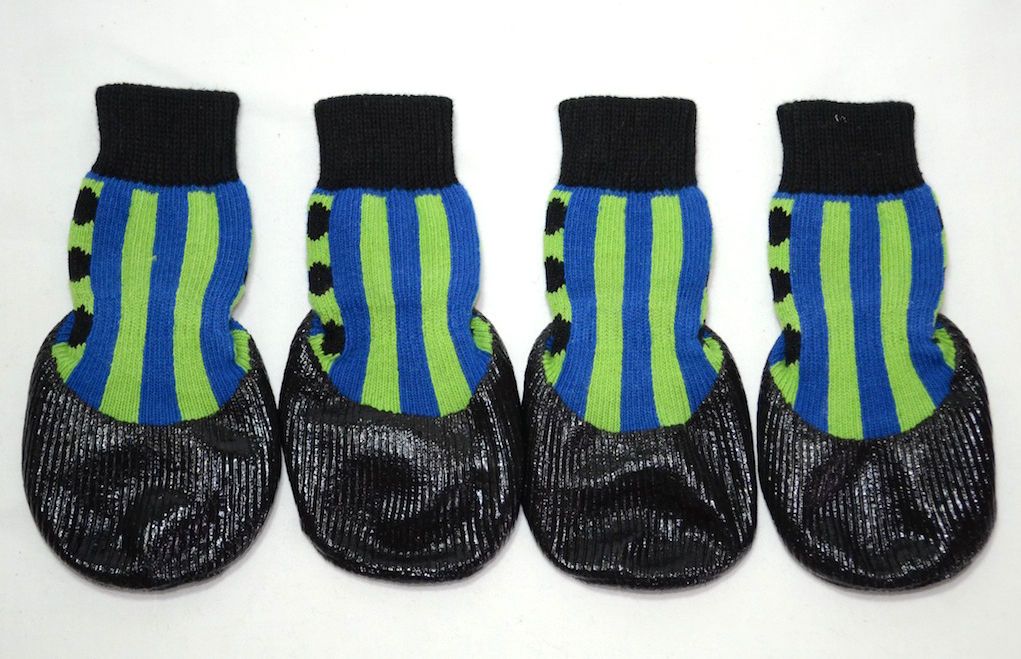 Pet Dog WaterProof Rain Shoes Boots Socks Non-slip Rubber ...