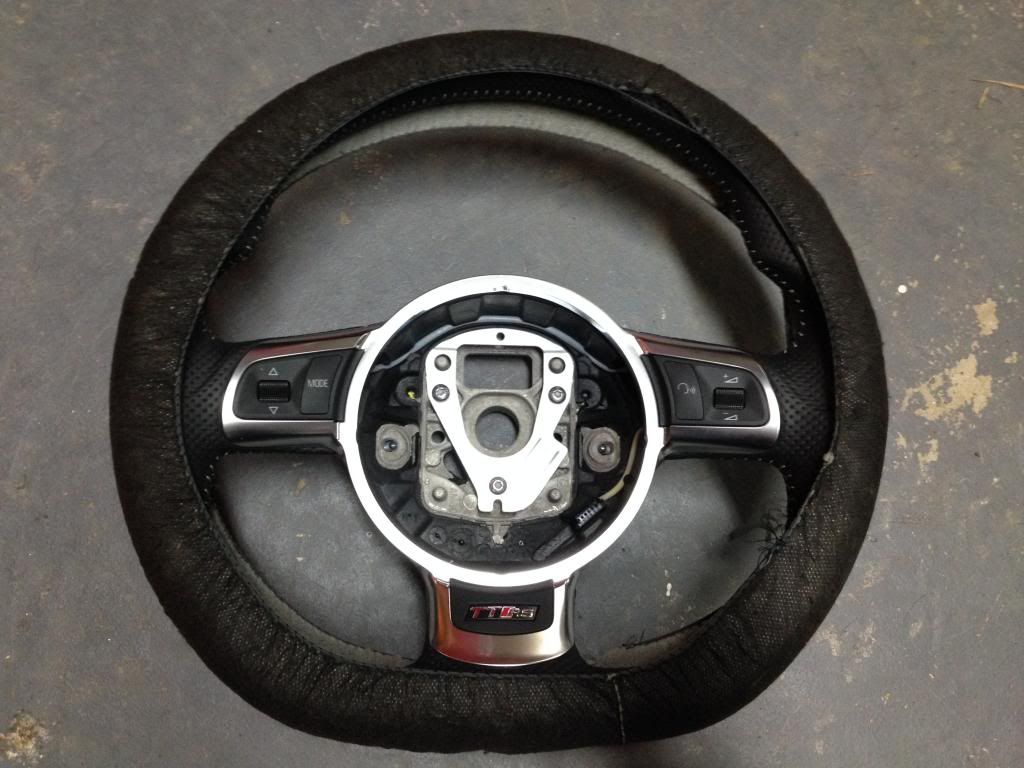 OEM TTRS Steering Wheel No Airbag, Brand New in Box VW Vortex Volkswagen Forum