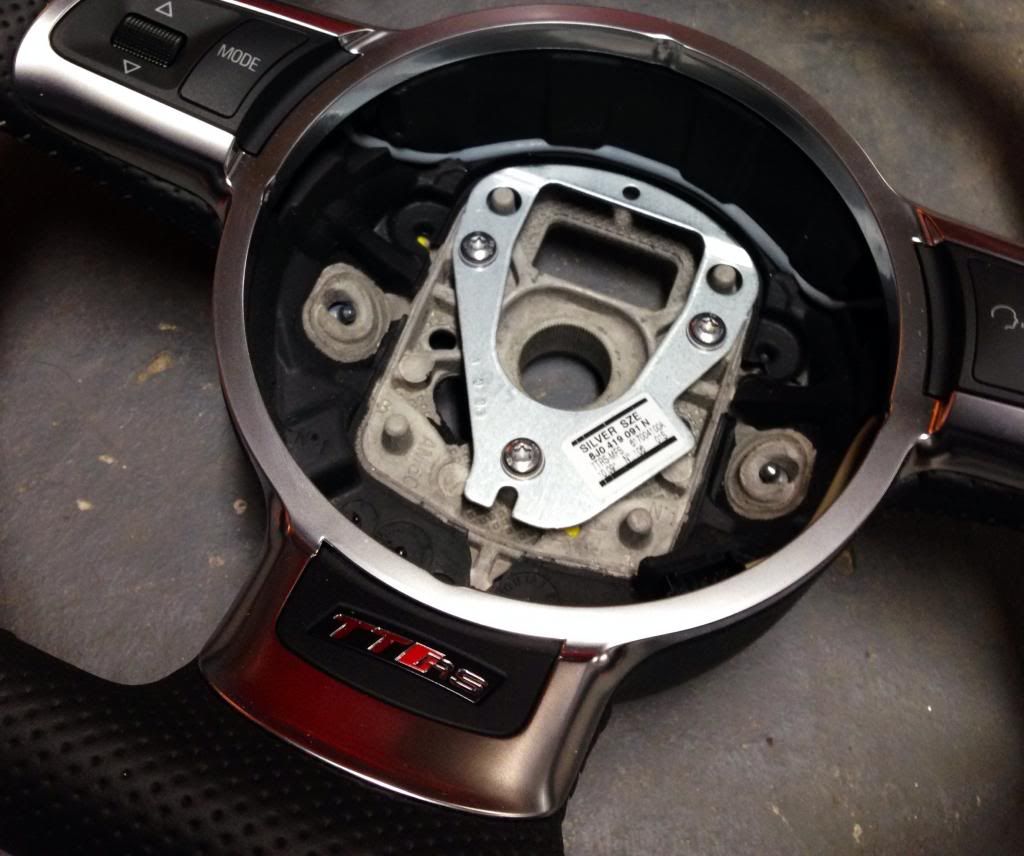 OEM TTRS Steering Wheel No Airbag, Brand New in Box VW Vortex Volkswagen Forum