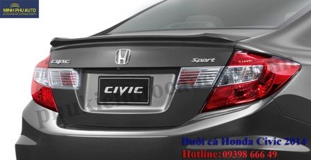 Đuôi cá Civic, Che mưa Civic và rất nhiều đồ chơi đẹp, phụ kiện cho Honda Civic.