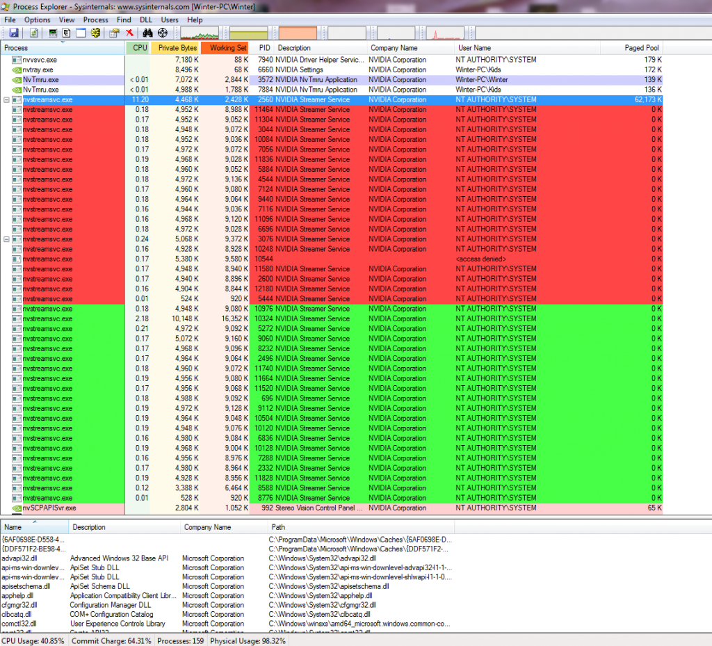 Nvstreamsvc Exe Memory Leak Geforce Forums