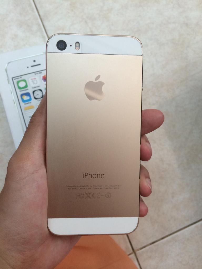 Bán iphone 5s gold 16gb mới 99% full box còn bảo hành - 2