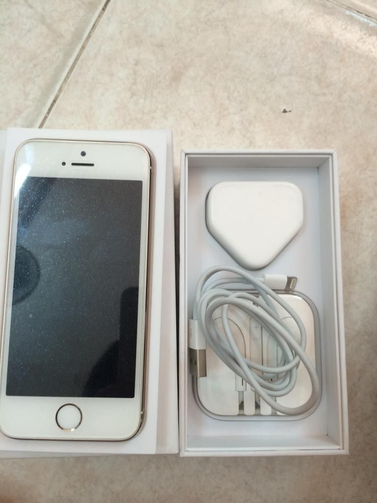 Bán iphone 5s gold 16gb mới 99% full box còn bảo hành - 1