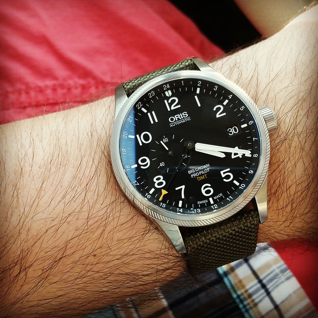 oris propilot strap