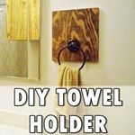 DIY Towel Holder 