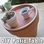 DIY Patio Table 