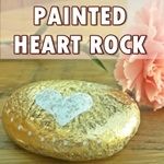 Valentine’s Rock Decoration
