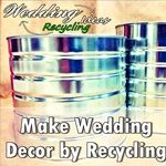 Recycling Wedding Crafts