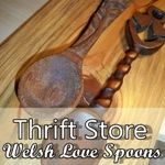 Timeless:  Thrift Store Welsh Love Spoons