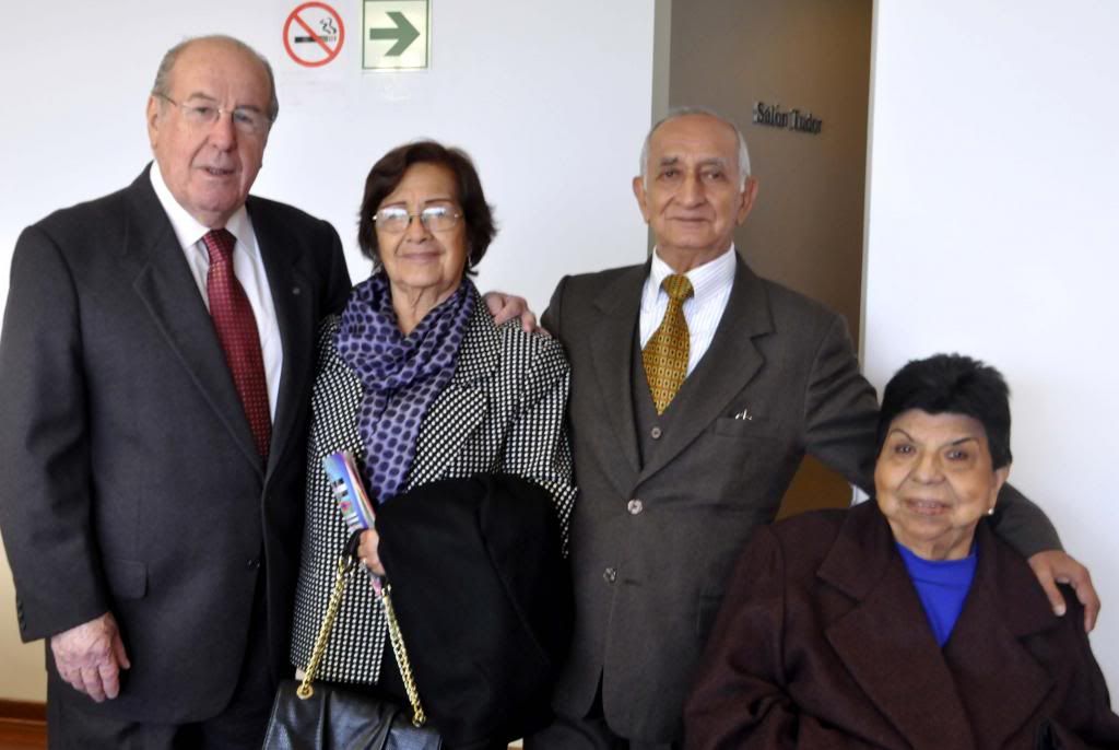 Elías Mendoza Haberperger, Evalina Gayoso, Gabriel Huerta Díaz y Judith Zamora.