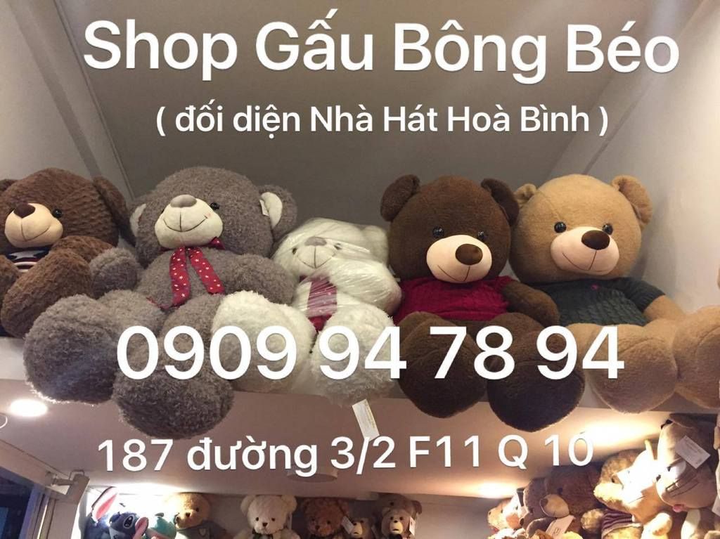 HCM - Shop GẤU BÔNG BÉO & Hoa Hồng Sáp Thơm (Rất nhiều loại) - 4