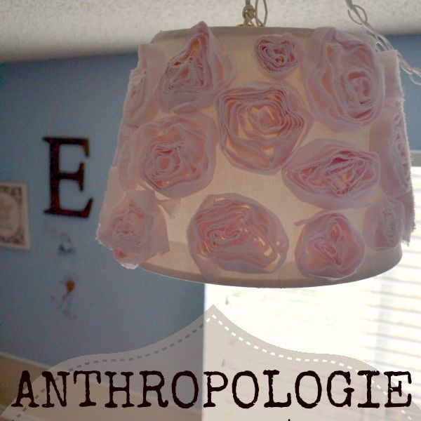 Anthropologie Inspired lamp shade,Over The Apple Tree