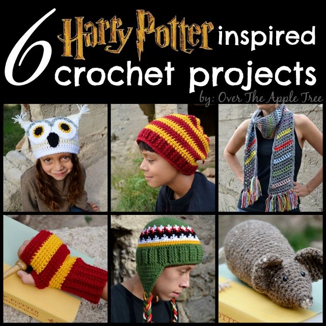 Harry Potter Inpired Crochet, Over The Apple Tree