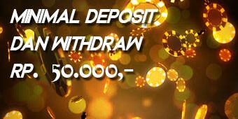 Minimal Depo WD hanya 50 ribu