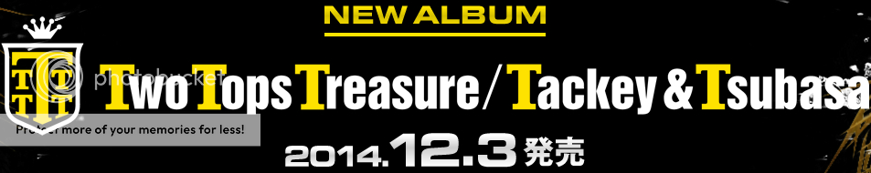 12 3 New Album Two Tops Treasure Takitsubalove Livejournal